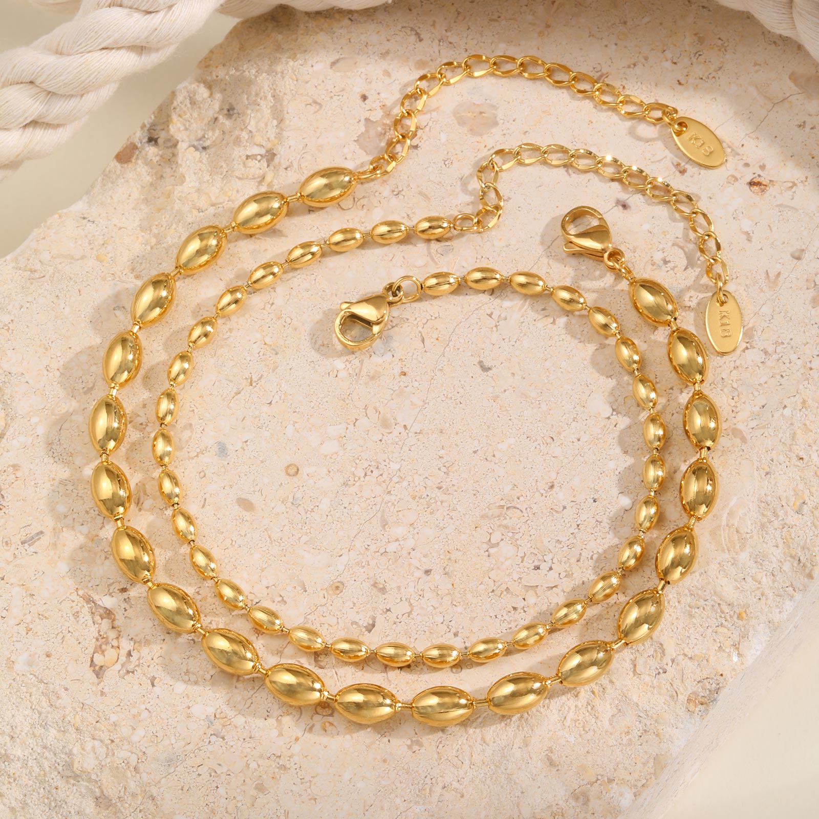 Rvs Rugby Kraal Ketting Enkelb - Jc Jewelry & Watches Photos recensie en prijs