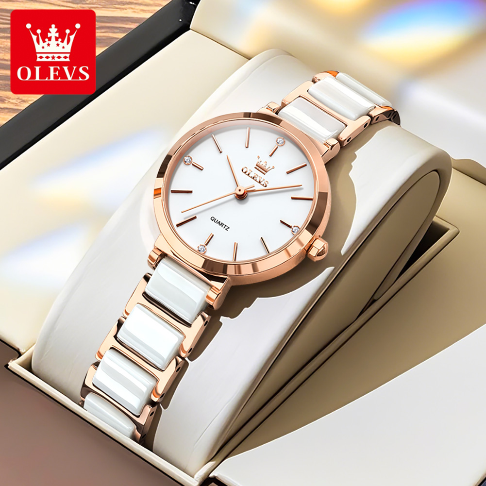 OLEVS Dameshorloge 5877 Luxe E - Jewelry For Watches recensie en prijs