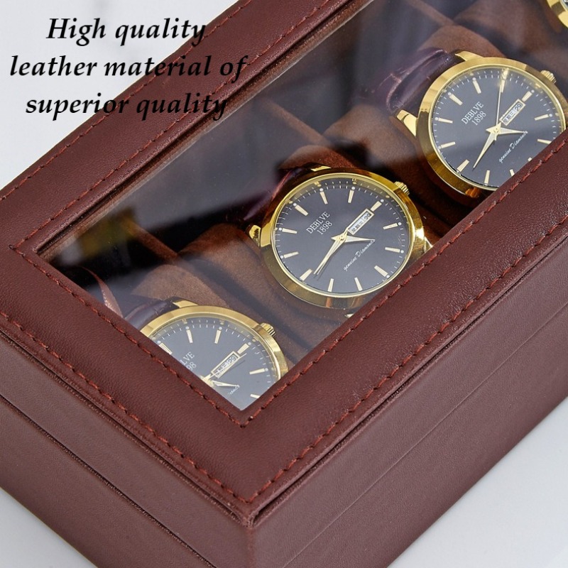 Leren horlogedoos Retro horlog - Watch Display Box recensie en prijs