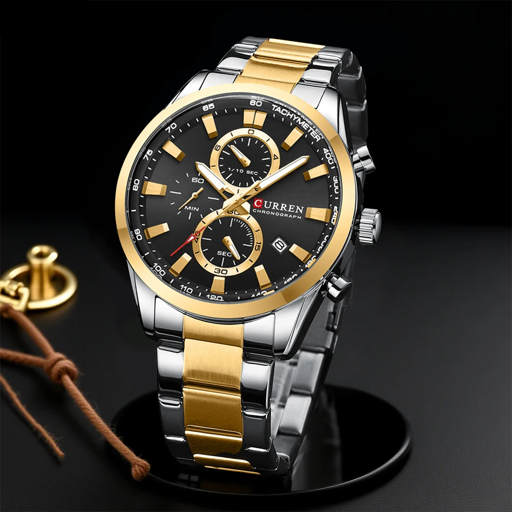 CURREN Casual quartz chrono sp - Jewelry For Watches recensie en prijs