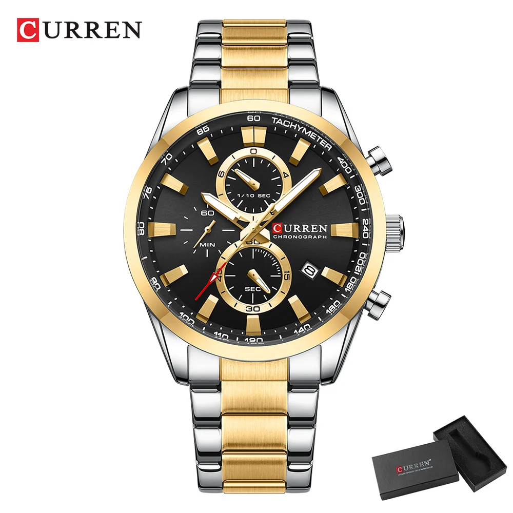 CURREN Casual quartz chrono sp - Jewelry For Watches recensie en prijs