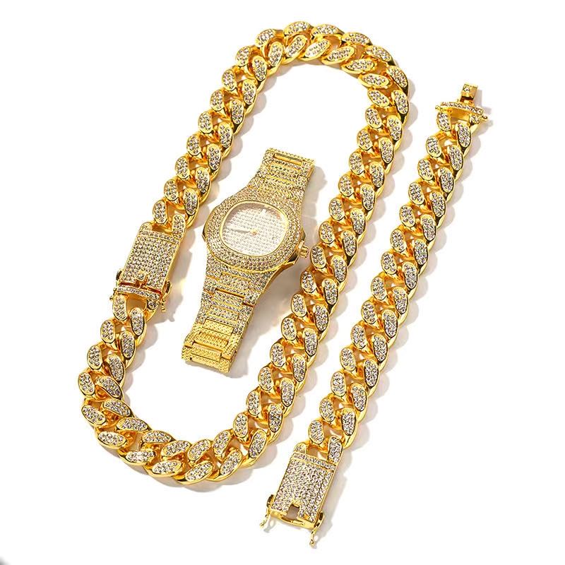 Ketting+horloge+armband Hiphop - Jewelry For Watches recensie en prijs