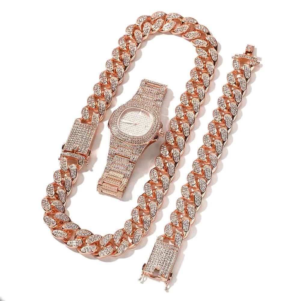 Ketting+horloge+armband Hiphop - Jewelry For Watches recensie en prijs