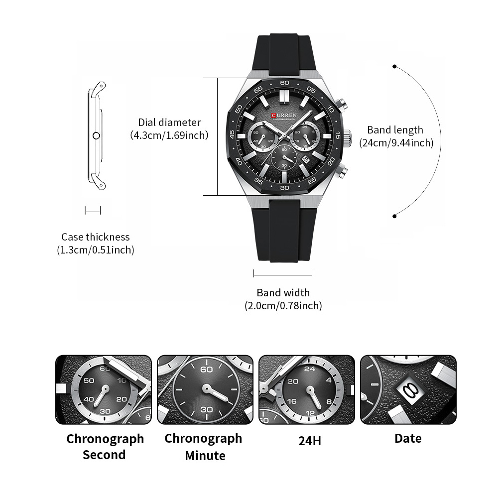 CURREN Mode Casual Heren Sport - Jewelry For Watches recensie en prijs
