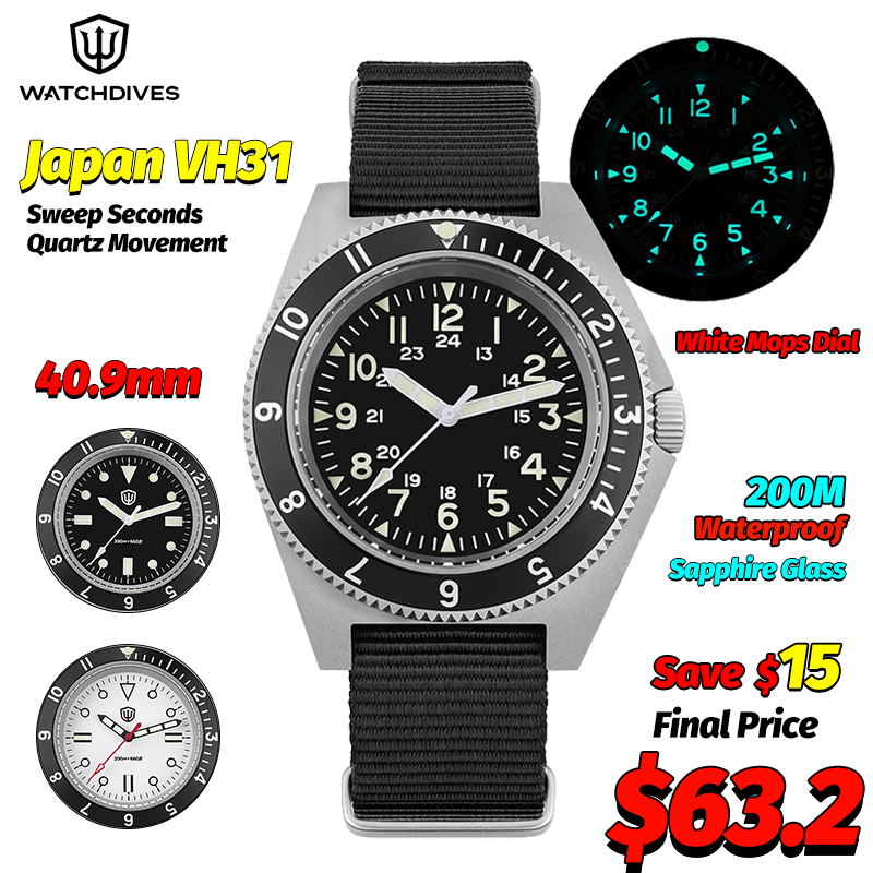 Watchdives WD1972 Quartz Horlo - Jewelry For Watches recensie en prijs
