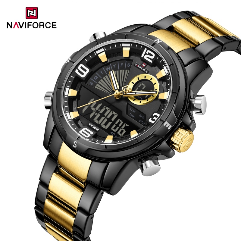 NAVIFORCE Herenhorloge met dub - Watch Display Box recensie en prijs